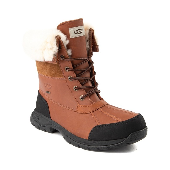 UGG Brown and Black Winter Boots - Picture 4 of 9